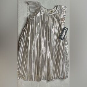 OshKosh B'gosh Shiny Silver Dress 2T